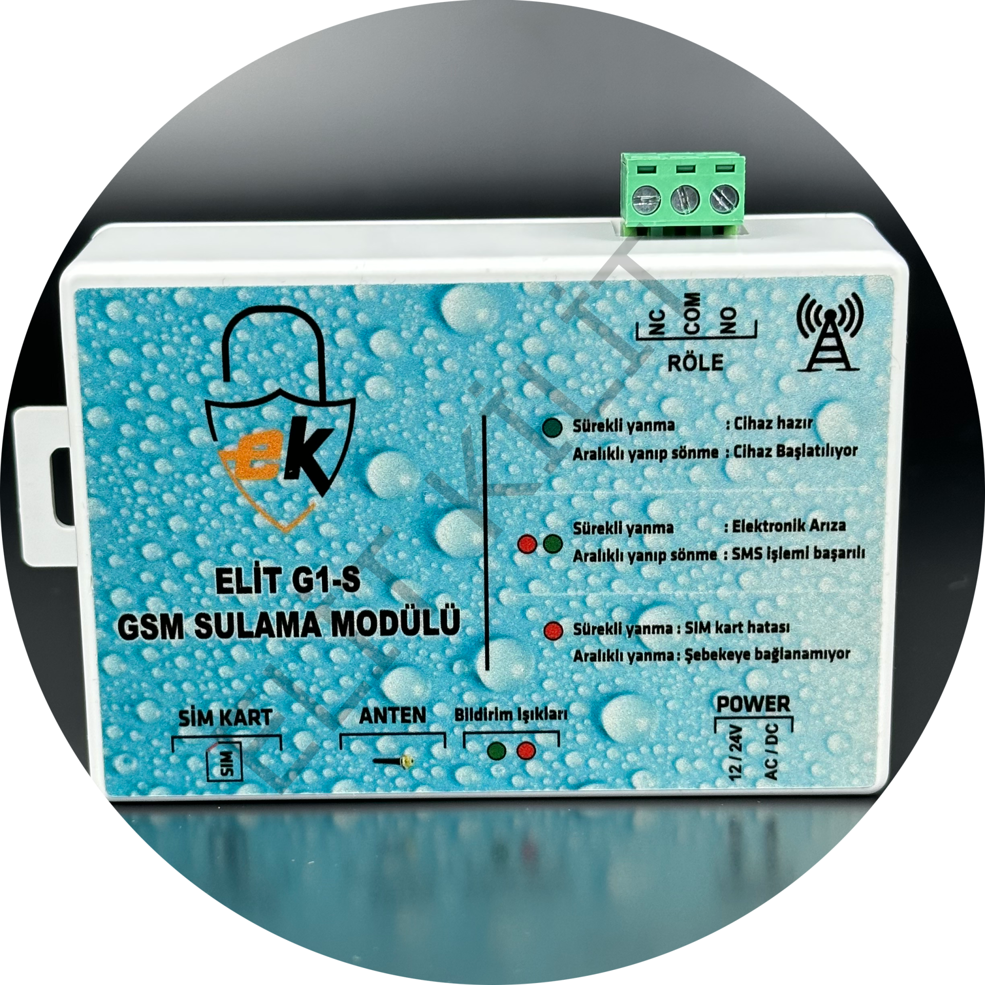 Telefon ile Uzaktan Sulama Sistemi ELİT G1-S