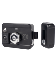 Akıllı Apartman Kilidi - Sensörlü - Siyah