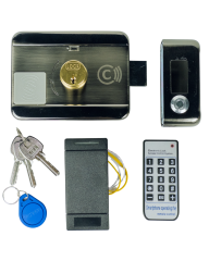 Akıllı Kilit - Sessiz Otomatik Bahçe Kilidi ve Kartlı Geçiş Seti