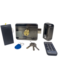 Akıllı Kilit - Sessiz Otomatik Bahçe Kilidi ve Kartlı Geçiş Seti